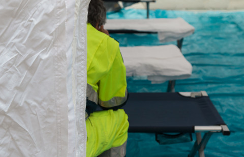 Pelastustyöntekijä