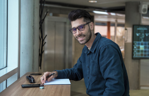 Master&#039;s Degree Programme student Esteban Montero