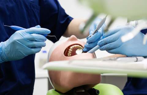 Hammaslääketieteen harjoitusklinikka.