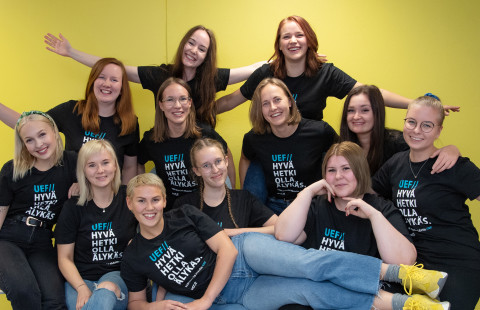 UEF-lähettiläät lukuvuonna 2019-2020.