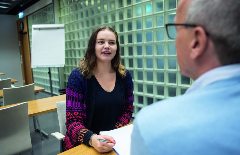 Opiskelija opintojen ohjauksessa