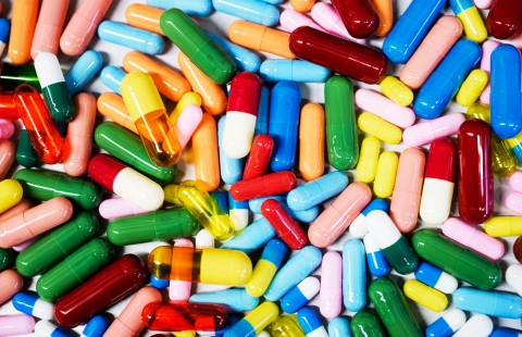 Lääkkeitä.