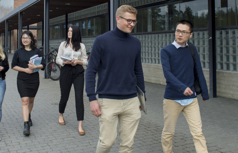 Students of Business School.