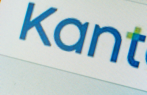 Kanta-palvelun tunnus tietokoneen näytöllä.