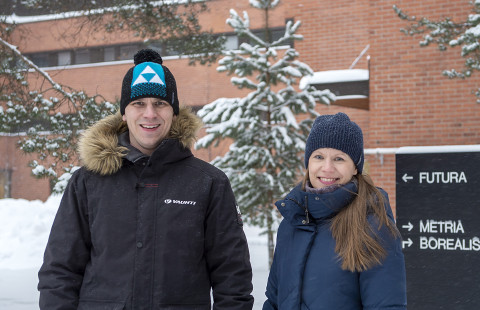 Puukilainen Esa and Johanna.