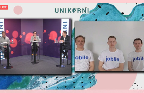 Unikorni-yrittäjyyskilpailun voittajatiimi Jobile.