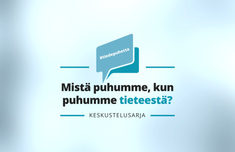Mistä puhumme -keskustelusarja hero