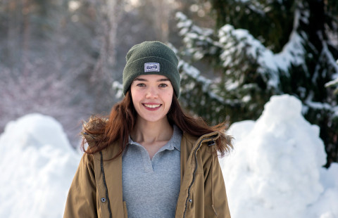 metsätieteen opiskelija Sanni Pälsi