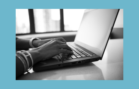 tietokone, kädet, kirjoittaa