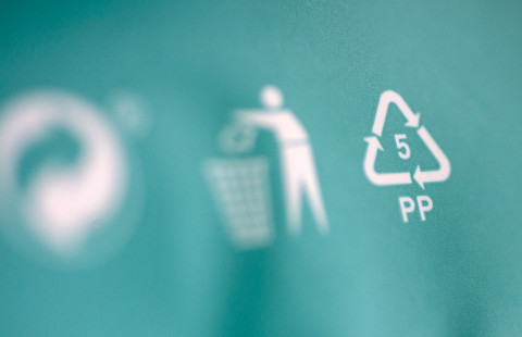 Kierrätysmerkintä.