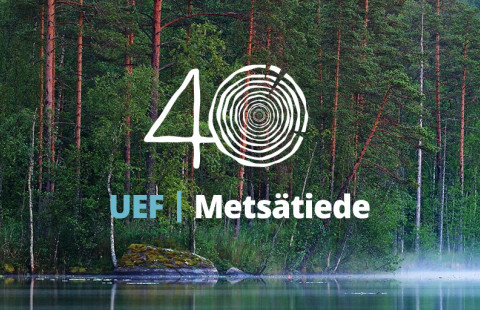 Metsätiede 40 logo.