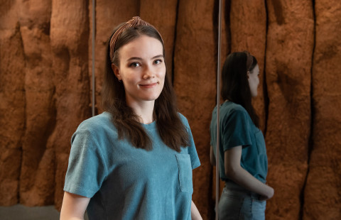 Avoimen yliopiston opiskelija Anniina Huttunen.