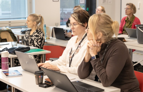 Seminaariyleisöä. Kuva Katri Bäck, Savon Ammattiopisto.