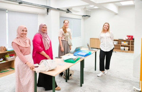 Opettajat Kuala Lumpurissa.