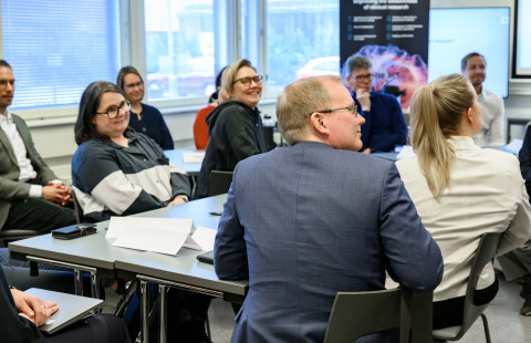 Aivotutkimusyksikön PPI-työpaja yrityksille keväällä 2024.