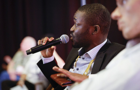 Andrew Agbaje. Photo by European Society of Cardiology.