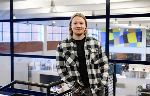 Sosiaalipsykologian opiskelija Tiitus Uusitalo