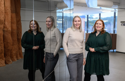 Fanny Putkisto ja Salla Mattila.