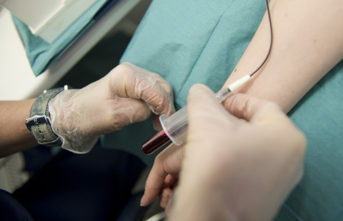 Verinäytteenotto PANIC-tutkimuksessa.