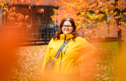 Krista Joensuun kampuksella.