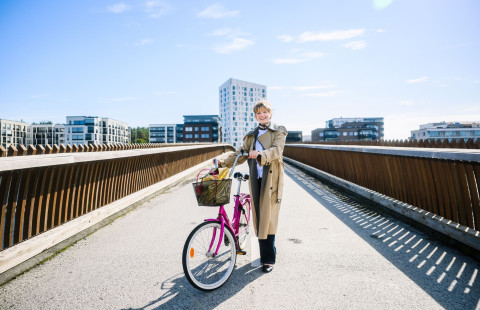 UEF-lähettiläs Inkeri Kourujärvi Ylisoutajan sillalla