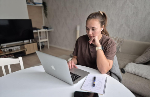 Jalkapalloilija Anni-Maija Kauppila. Kuva: Tuukka Kahila