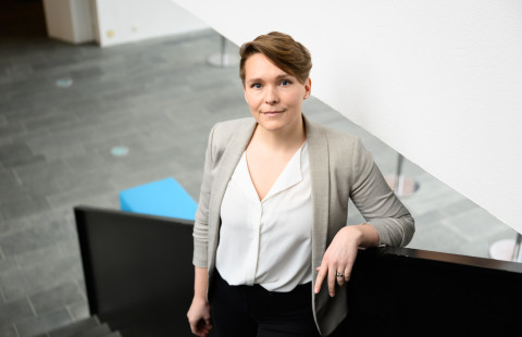 Kaisa Huhta at the Joensuu campus.