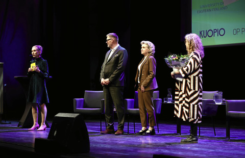 Minna Canth -palkintotilaisuus 2026. Kuva: Savon Sanomat