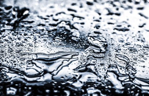 Water drops.