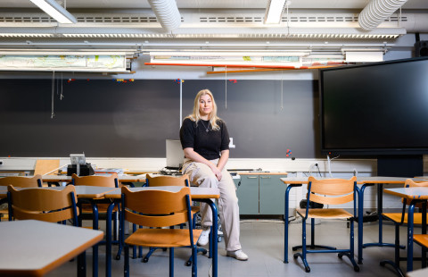 Opiskelija Venla Sinkkonen