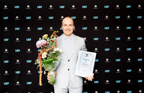 Cross-country skier Inkki Inola, who holds master’s degrees in law and business, was selected as the university’s Alumni of the Year 2026 in Joensuu campus.
