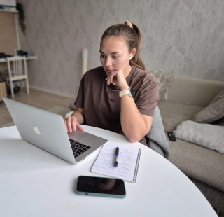 Jalkapalloilija Anni-Maija Kauppila. Kuva: Tuukka Kahila