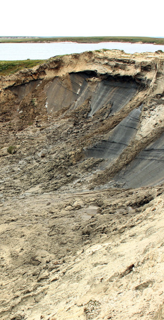 Landslide in Jamali.