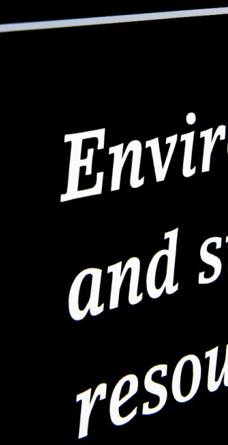Slogan of Faculty of Science and Forestry.